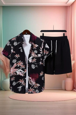 7starenterprise7 Men Printed Multicolor Night Suit Set