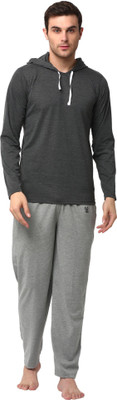 MACK JONNEY Solid Men Track Suit