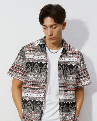 LG FASHION Men Printed Multicolor Night Suit Set