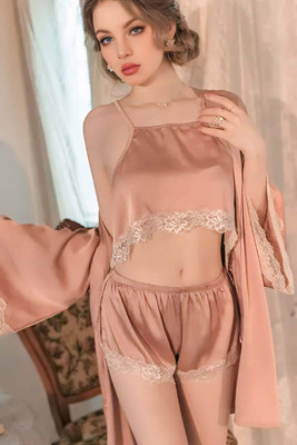 UKM Women Solid Pink Top & Shorts Set