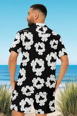 LG FASHION Men Printed Multicolor Night Suit Set