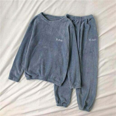 tiba Women Self Design Blue Night Suit Set