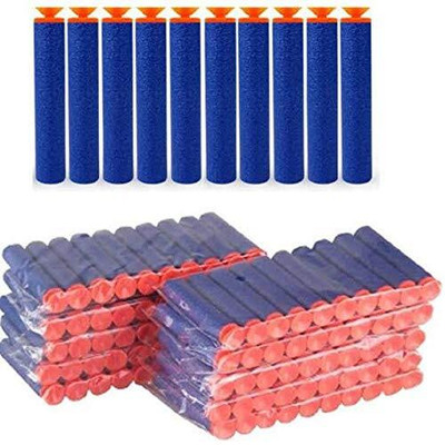 Inditradition Suction Bullet Foam Darts for Toy Blaster Guns Blue Soft Tip Dart(Blue, Pack of10)