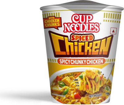 Nissin Spiced Chicken Cup Noodles Non-vegetarian(70 g)