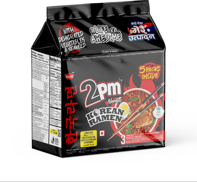 2pm Korean Ramen Noodles Instant Noodles Non-vegetarian(500 g)