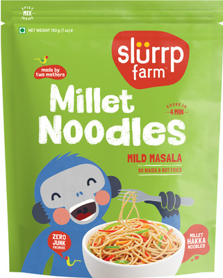 Slurrp Farm Noodles Hakka Noodles Vegetarian(192 g)