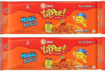Sunfeast Yippee Magic Masala Noodles 840 g (420G*2) Instant Noodles Vegetarian(2 x 420 g)