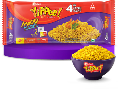 Sunfeast YiPPee! Mood Masala-2 Masala Sachets Instant Noodles Vegetarian(260 g)