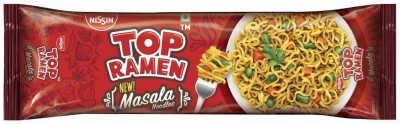 TOP RAMEN masala noodles six in one pack 420gm Instant Noodles Vegetarian(420 g)