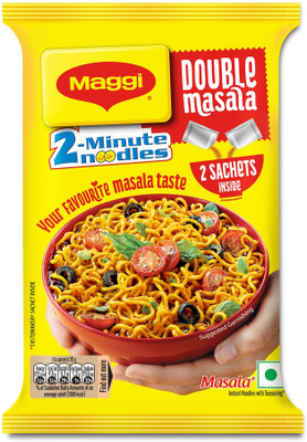 Maggi Double Masala Noodles Instant Noodles Vegetarian(95 g)
