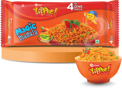 Sunfeast YiPPee! Magic Masala with Added Veggies-The Better Instant Noodles Vegetarian(280 g)