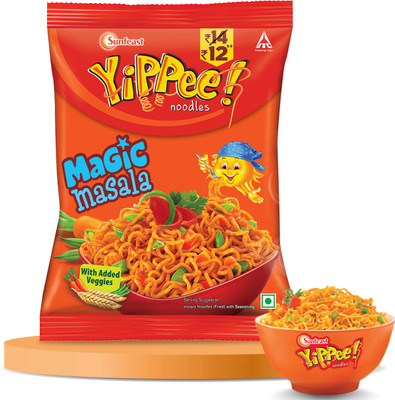 Sunfeast YiPPee! Magic Masala with Added Veggies-The Better Instant Noodles Vegetarian(70 g)