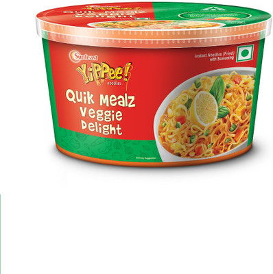 Sunfeast YiPPee! Quik Mealz Veggie Delight Instant Noodles Vegetarian(70 g)
