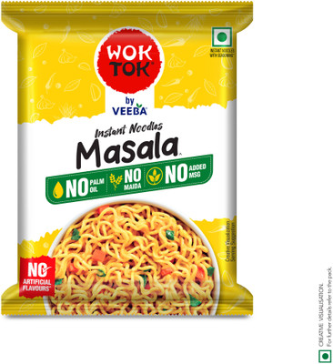 VEEBA Instant Noodles Masala Instant Noodles Vegetarian(66 g)