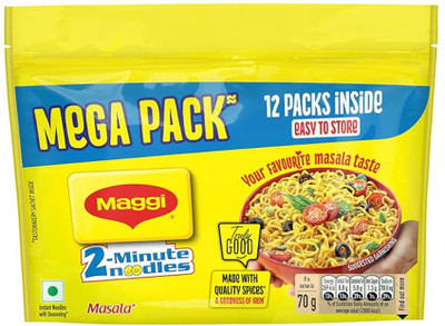 Maggi 2 - Minute Instant Noodles Vegetarian(12 x 70 g)