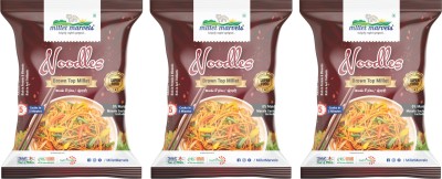 millet marvels Tastefully Crafted Super Food - Browntop Millet Noodles Instant Noodles Vegetarian(3 x 175 g)