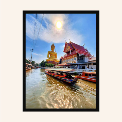 Aashit Wood Wall Photo Frame(Black, 1 Photo(s), A4)