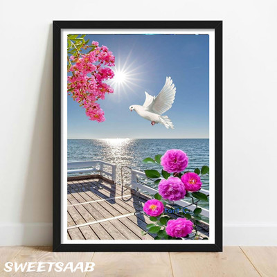 sweetsaab Wood Wall Photo Frame(Black, 1 Photo(s), A4)