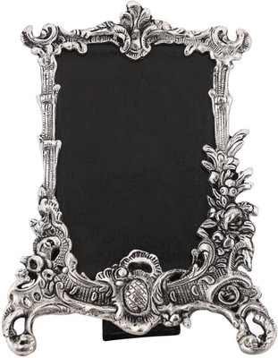 HOUZZPLUS Brass Table Photo Frame(Silver, 1 Photo(s), 5 X 7 INCH)