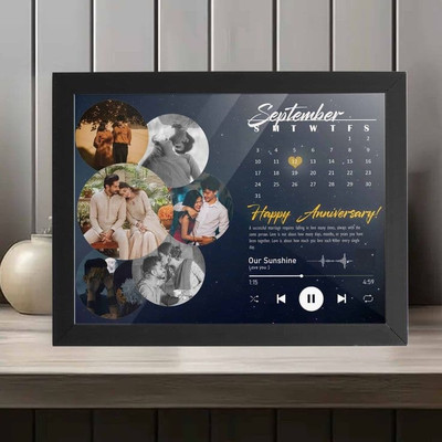 Frayzo MDF Wall Photo Frame(Black, 6 Photo(s), 8x12 Inch, Display Pictures Frames, Wall Gallery Poster Frames, Send photos 8824304034 A4 Size) Digital Reprint)