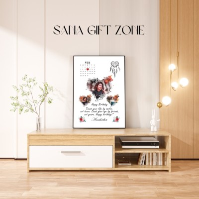 sanagiftzone Wood Wall Photo Frame(Black, 3 Photo(s), 9*12)