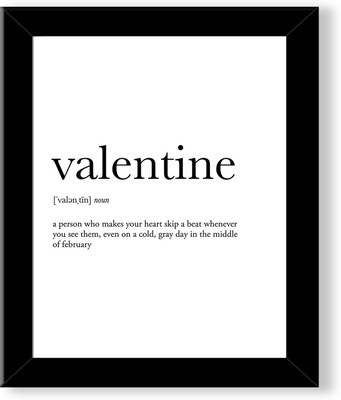 Stuthi Arts VALENTINE DEFINITION Religious Frame