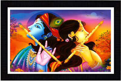 SJM ENTERPRISES RADHA KRISHNA Religious Frame
