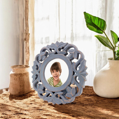 The Urban Store Wood Table Photo Frame(Grey, 1 Photo(s), 10x10)