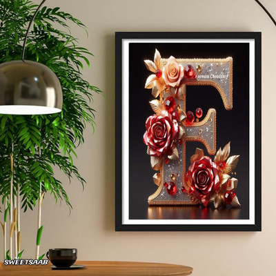 sweetsaab Acrylic Wall Photo Frame(Multicolor, 1 Photo(s), A4)