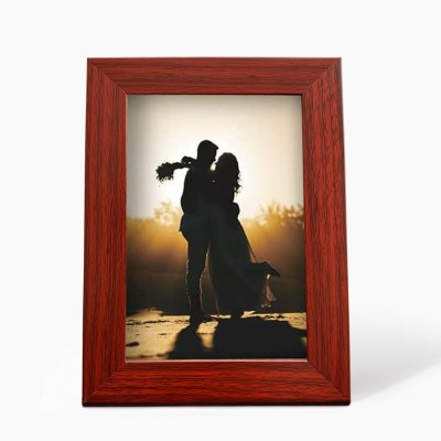 Painting Mantra Wood Wall Photo Frame(Brown, 1 Photo(s), 4X6)