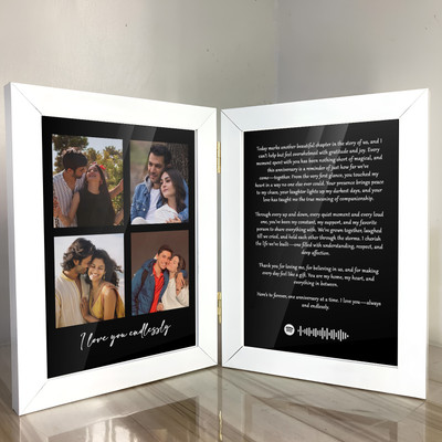 Giftway MDF Table Photo Frame(White, 1 Photo(s), 5x7 Inch)