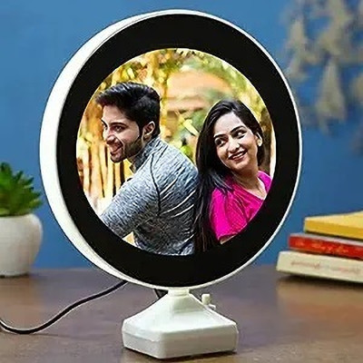 BELLS GIFTS Plastic Table Photo Frame(White, 1 Photo(s), 18 by 22)