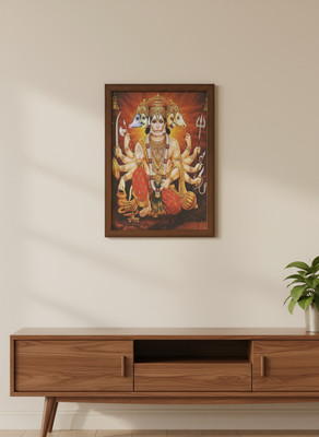 Divine Samagri Wood Wall Photo Frame(Brown, 1 Photo(s), 8 x 12 inch, 23x30 cm)