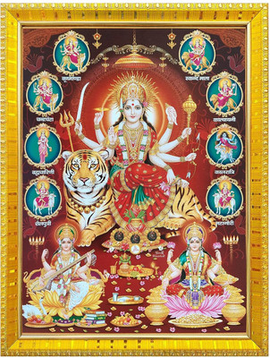 Just Zest Art Maa Durga Religious Frame