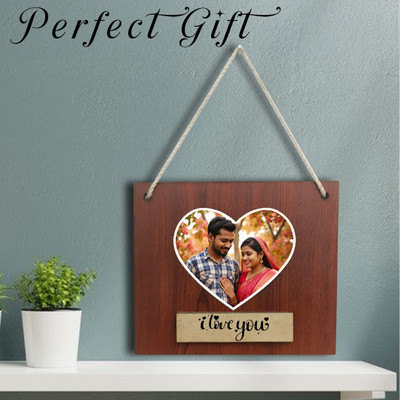 DVMART MDF Table Photo Frame(Brown, 1 Photo(s), Rec-8x7)