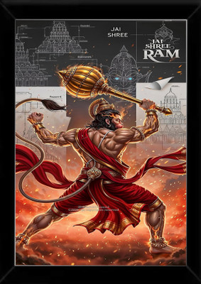 Otaku Creation MDF Wall Photo Frame(Black, 1 Photo(s), A4)