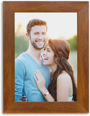 Painting Mantra MDF Table Photo Frame(Brown, 1 Photo(s), 5x7 Inch)