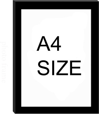 Ritik Handicrafts Wood Wall Photo Frame(Black, 1 Photo(s), 20.32x30.48 cm)