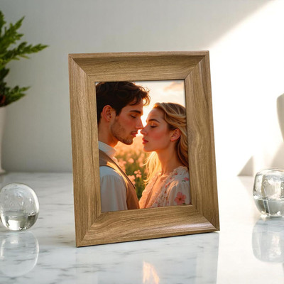 Art Street MDF Table Photo Frame(Beige, 1 Photo(s), 4X6 Inches)