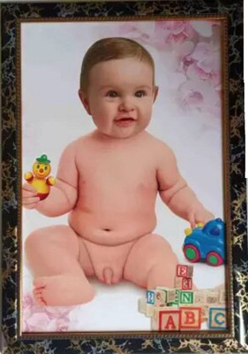 khilorakart MDF Wall Photo Frame(Multicolor, 1 Photo(s), 12*18)