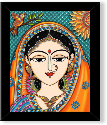 SAANJHCREATION Wood Wall Photo Frame(Multicolor, 1 Photo(s), A4)