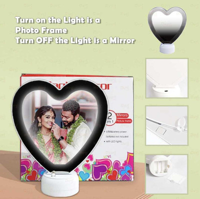 Bushra Plastic Table Photo Frame(Multicolor, 1 Photo(s), 1)