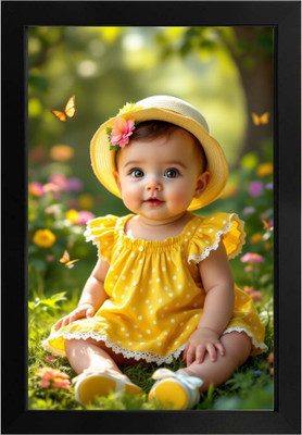 GAYATRIGRAPHICS Wood Wall Photo Frame(Black, 1 Photo(s), 9 x 12)