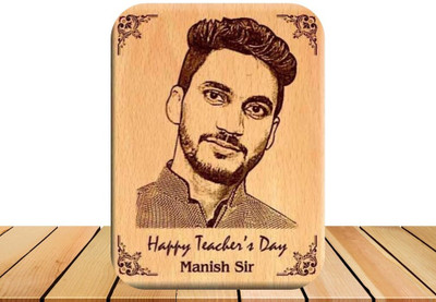 Milap Creation Wood Table Photo Frame(Beige, 1 Photo(s), 5 x 6 inch)