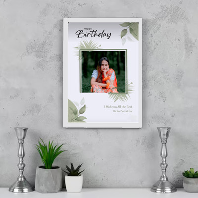 MFG MDF Wall Photo Frame(White, 1 Photo(s), 15 x 10 cm)
