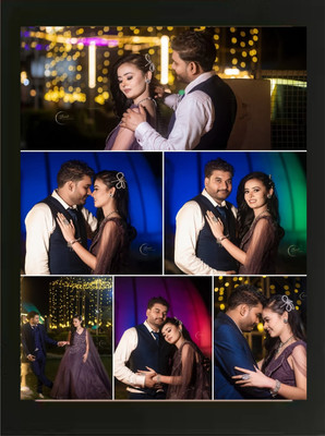 DEKOVA MDF Wall Photo Frame(Black, 6 Photo(s), 20.32 x 25.40)