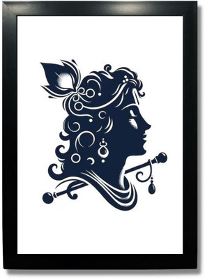 Aashit Wood Wall Photo Frame(Black, 1 Photo(s), A4)