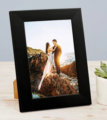 Shivay Arts MDF Table Photo Frame(Black, 1 Photo(s), A4)