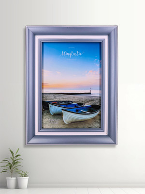 BLISSFUL Wood Wall Photo Frame(Multicolor, 1 Photo(s), 5x7)