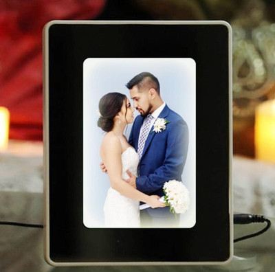 Mirrosframe Plastic Table Photo Frame(White, 1 Photo(s), 15X10)